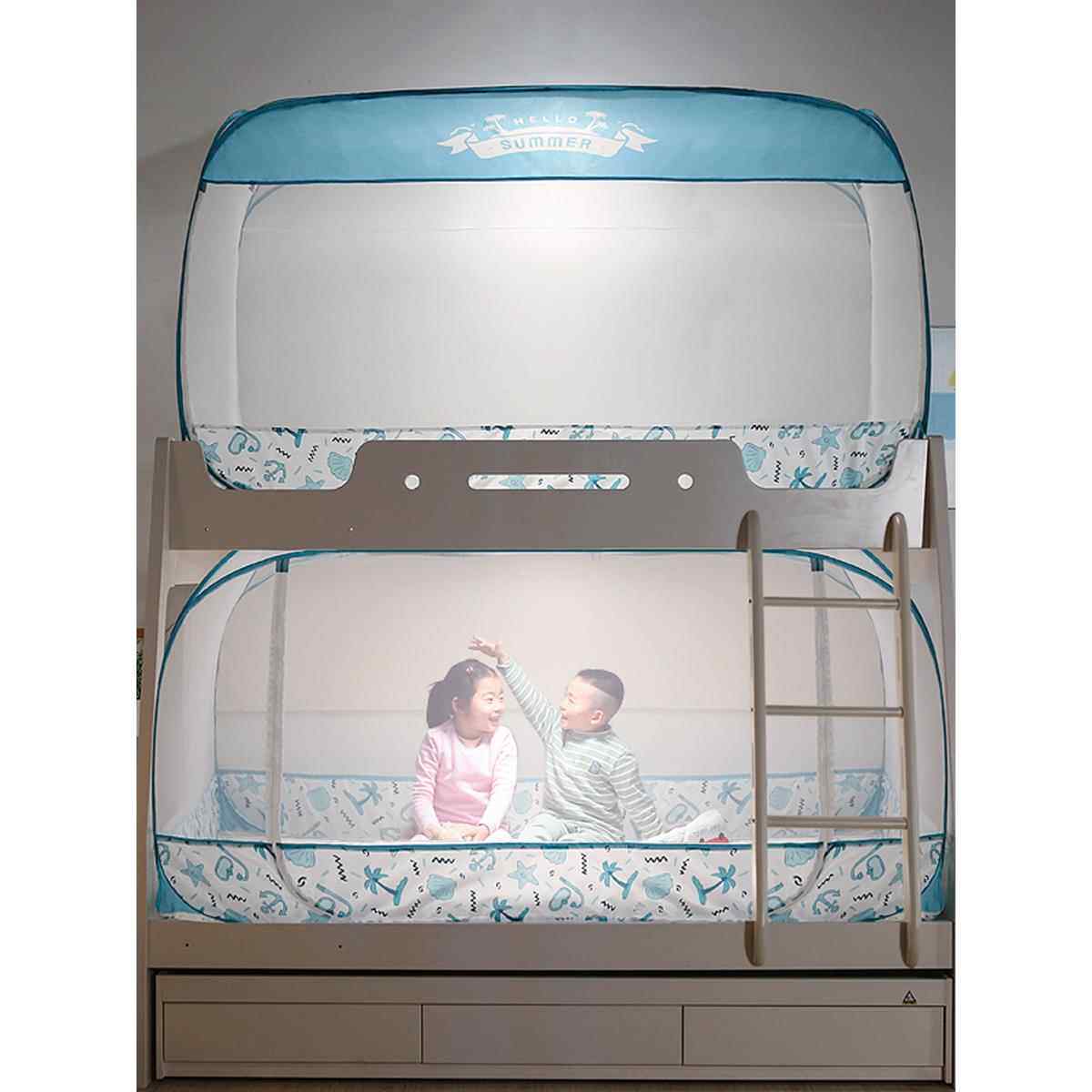 蚊帐上下铺子母床专用下铺梯形蒙古包学生上下床上铺儿童宿舍家用