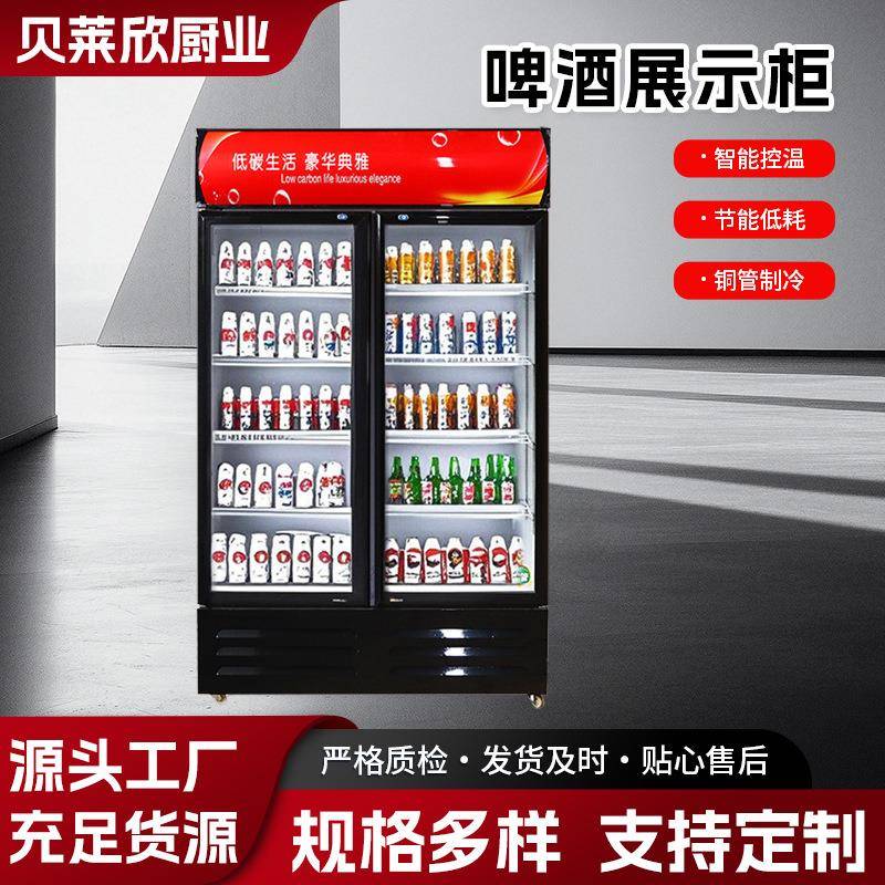 展示柜冷藏柜商用网红啤酒超市饮料风冷水柜冰柜冷柜酒吧冰箱