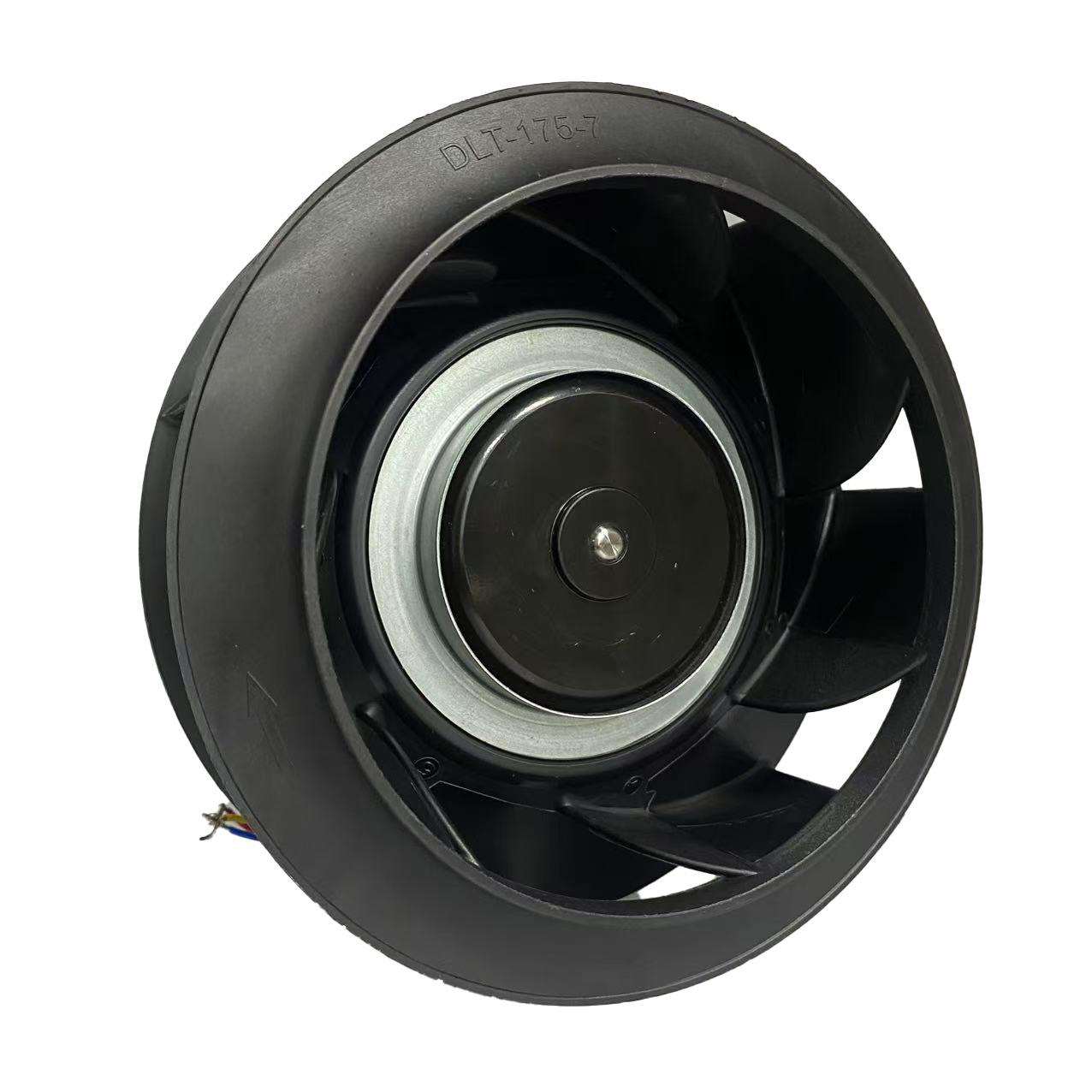 直通式涡轮离心风机24V3500rpm空气净化器高转速轴流散热风扇
