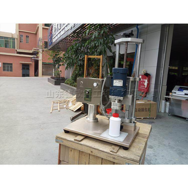 直销塑料瓶封口机半自动洗发水拧盖机手扣式喷枪瓶盖锁盖机现货