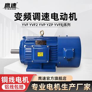 132M 4级7.5W变频调速三相异步电动机 4极3wYVF2 全铜YVP100L2
