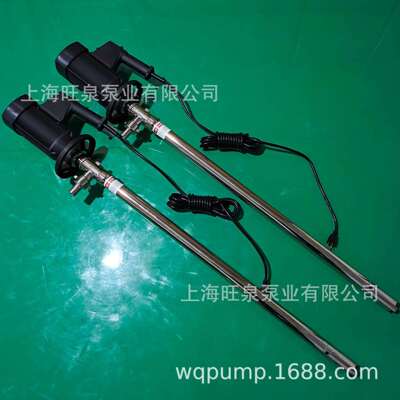 旺泉HD-ENC2-V+SS316L-1000配置封闭式电机电动抽液泵、油桶泵