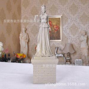 欧式家居风格树脂工艺品摆件胜利女神像创意礼品艺术装饰品