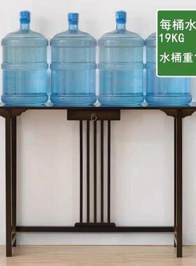 花架加置物架新中式台花架玄关台实阳木长窄案花架子条客厅97077