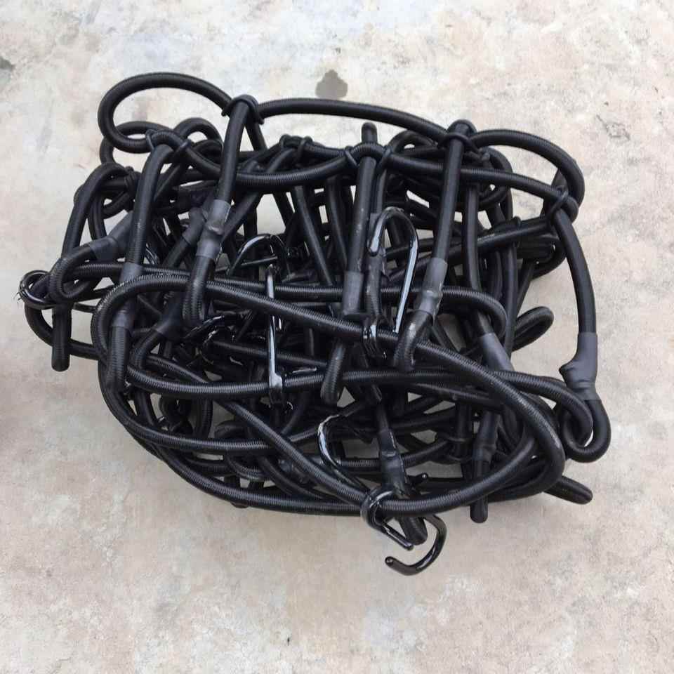 通TKH用汽行车顶行网越野车李行李架网汽车李架网兜加粗加厚钢钩