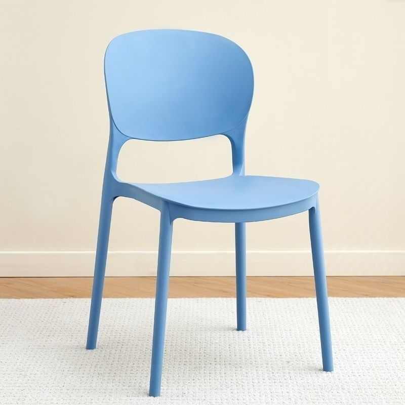 塑料创意圆靠背餐椅家用北欧网红椅现代简约休闲大人加会客厚包邮