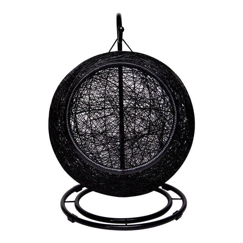 藤编猫窝四季通用手工编织摇篮吊床半封闭宠物窝猫屋猫咪床猫别