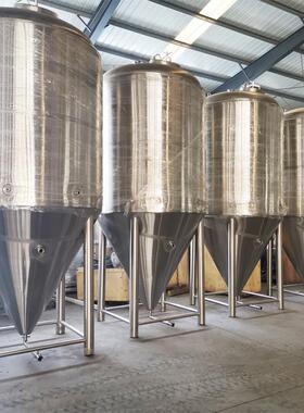 正麦果酒发酵罐3000L精酿啤酒设备 自酿啤酒机 扎啤机