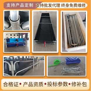 方形帆布鱼池蓄水池大容量可拆卸移动锦鲤养殖鱼池镀锌管帆布水池