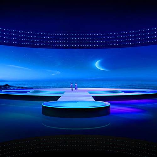 ED室内显示屏内P1P2.P3弧形异形P4室L办公室会议室led小间距全彩