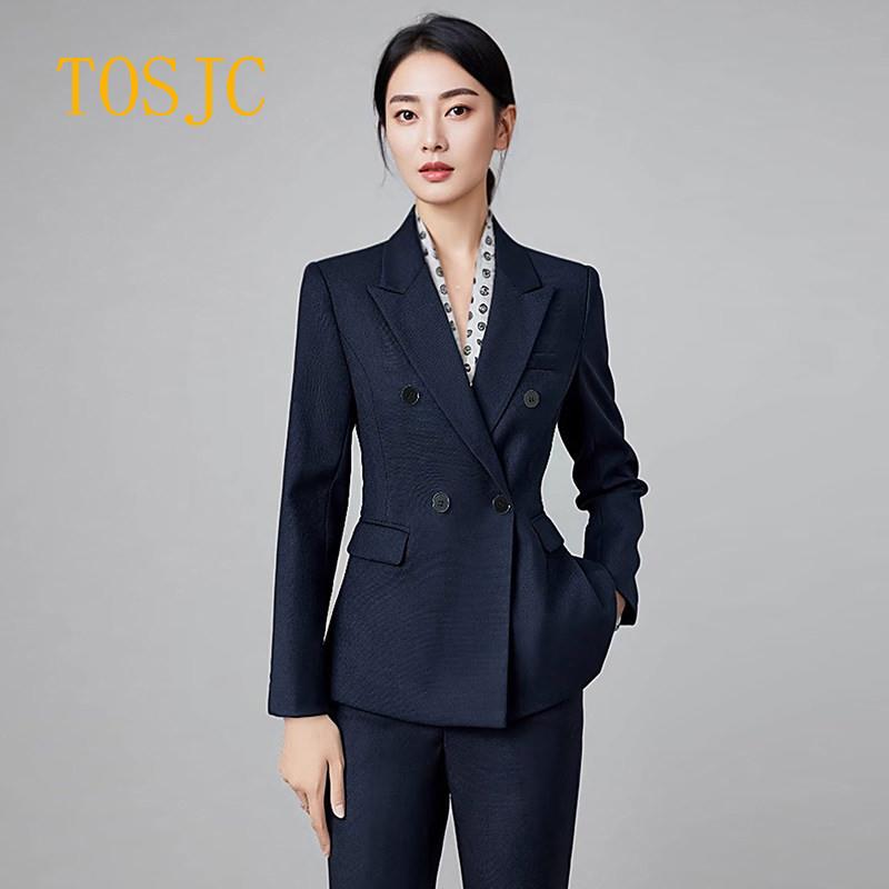 西装套装女2026秋季新款高端商务公务员面试律师考公职业装正装