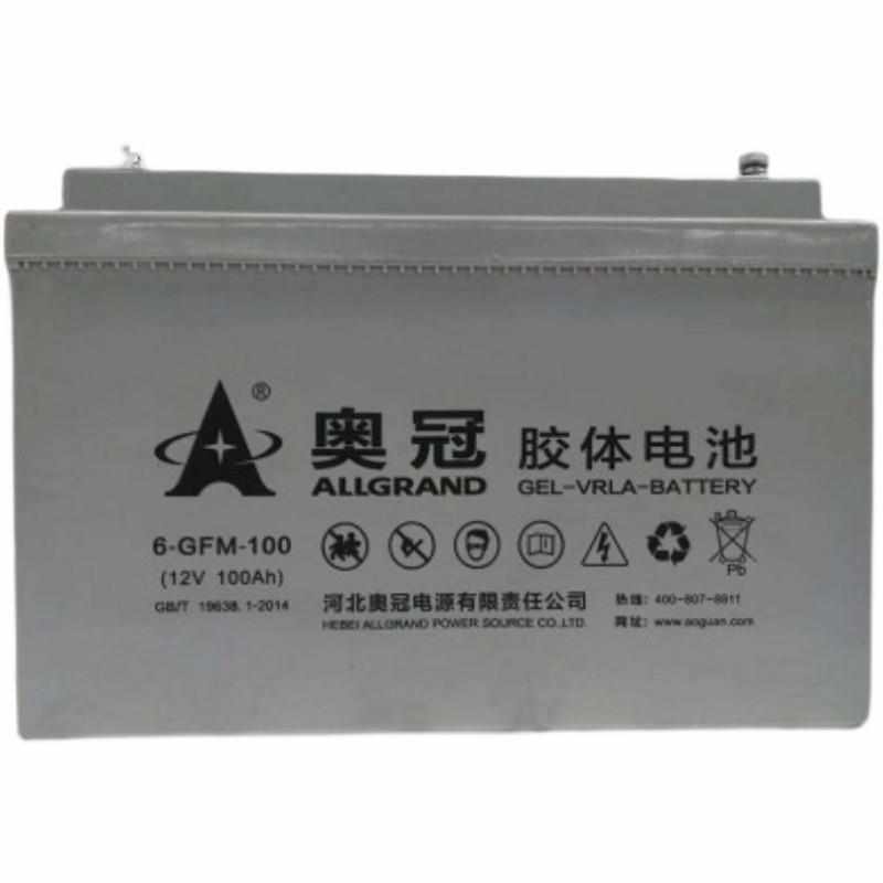 奥冠蓄电池6-GFMJ-38 12V38AH 铅酸免维护电源UPS直流屏EPS基站