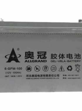 奥冠蓄电池6-GFMJ-38 12V38AH 铅酸免维护电源UPS直流屏EPS基站