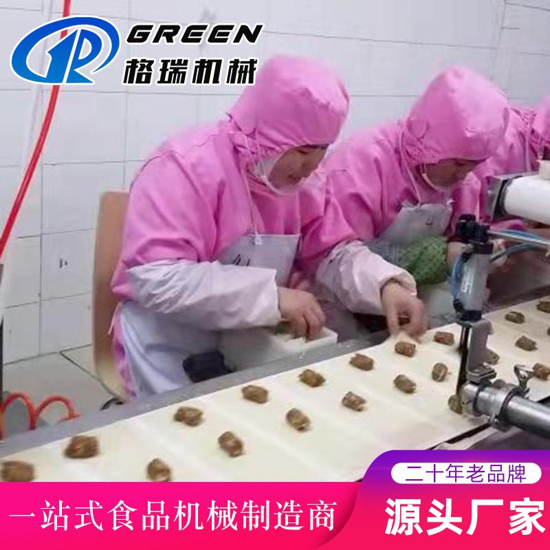 厂家烤鸭饼机全自动春卷皮机春卷薄饼机304材质圆形烤鸭饼机