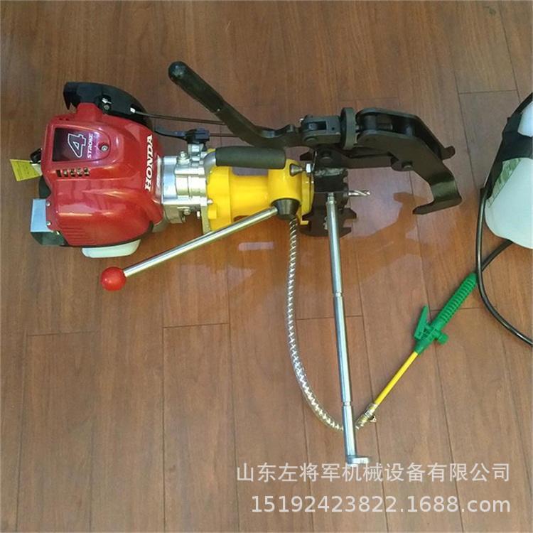 NZG-31型内燃钢轨钻孔机 便携式铁路轨道钻孔机 p50P60钢轨空心钻