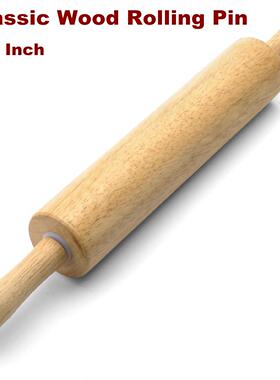 Classic Wood Rolling Pin Dough Roller Classic Pastry Rolling