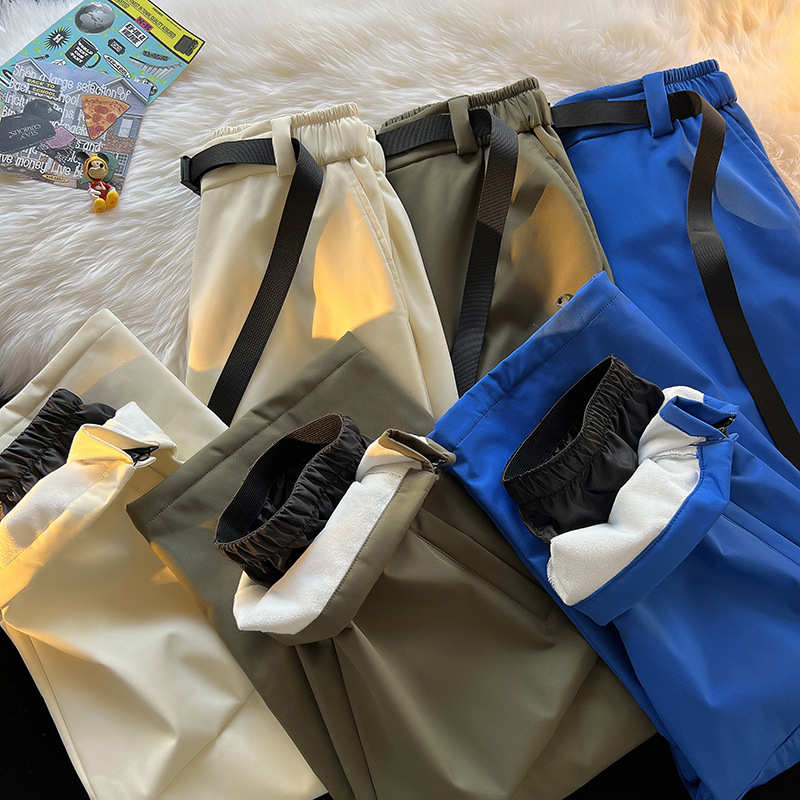 冬保暖双板滑雪加厚情侣批发单板男女滑雪场裤防风加新防水登山绒