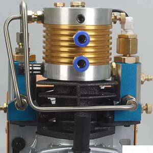 220V 80L/min 4500Psi 300Bar 30Mpa自动停止PCP泵高压空气压缩机