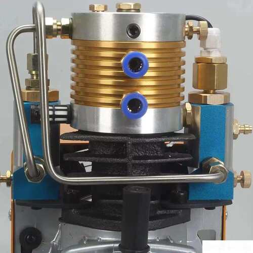 220V 80L/min 4500Psi 300Bar 30Mpa自动停止PCP泵高压空气压缩机