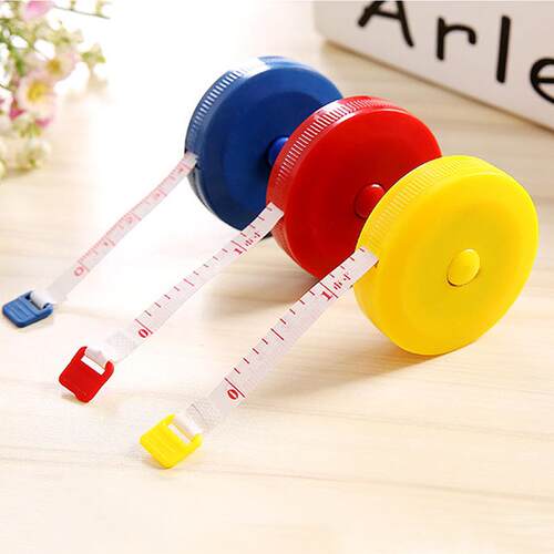 Automatic retractable 1.5m measuring tape, suitable for sewi