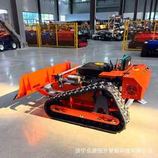 厂家麒麟550D遥控割草机农用智能开荒除草机果园汽油草坪机