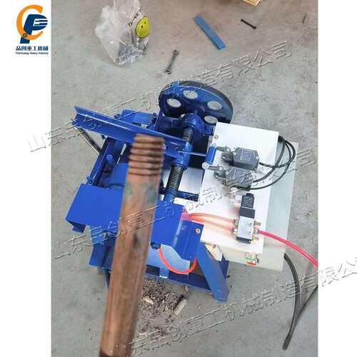 饰扫把杆木棒开牙机立式家具装木材套丝机全动圆棒螺自PC-KY50纹