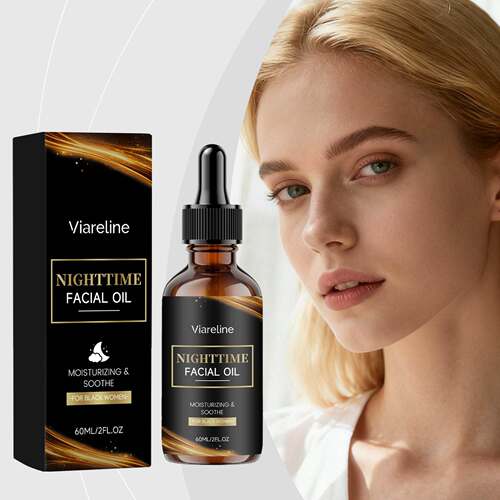 VIARELINE Night Facial Oil gently moisturizes and rejuvenate