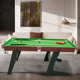 折叠斯诺克台球桌多功能家用青少年室内美式 黑八台球桌 桌球台中式