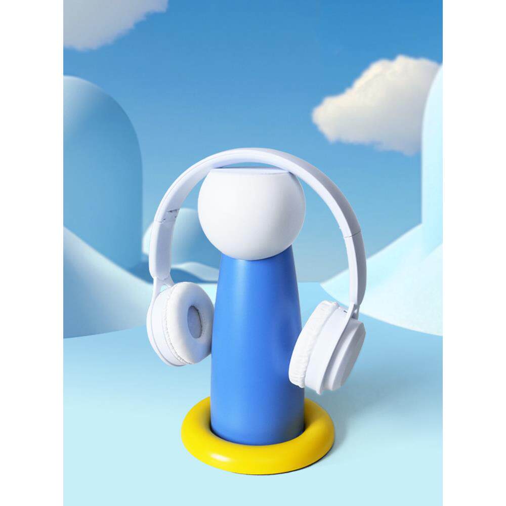 动漫创意头戴式耳机支架电竞桌面收纳架耳麦架游戏高颜值展示托架