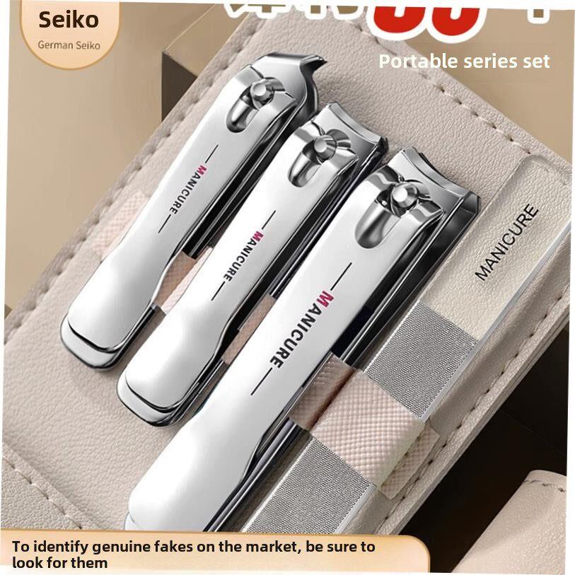manicure set nail cutter Cuticle Nipper manicure指甲刀套装 - 实物图