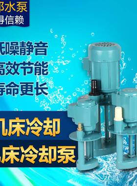三相机床磨床冷却泵电泵DB-12A/25A循环水泵油泵40/90W/120W/250W