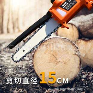 奥玛克8锂电修枝锯单手持无刷电锯可充电高枝杆电锯奥玛克