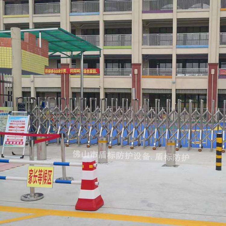 厂家生产液压式地柱 加厚不锈钢防冲撞路桩 密集场所安装防撞路柱