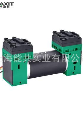 双头微型真空泵12V负压泵24V小型打气泵可调速无刷压力泵G4BL-2泵