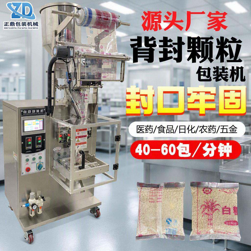全自动袋装板蓝根冲剂包装机多功能中草材食品包装机