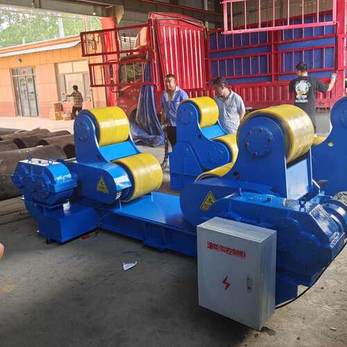 滚轮架80吨可调式焊接滚轮架无线遥控滚轮架罐体压力容器专用