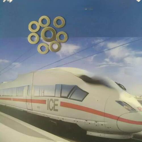 铁路信号镀锡铜垫片 铜螺母