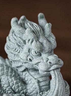 公式创意青中沙石祥tb-75421龙茶宠客厅面桌香熏炉线香插摆件办茶