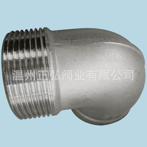 304不锈钢内外螺纹弯头 90度直角弯管 elbow 1.5寸弯头 内外弯头