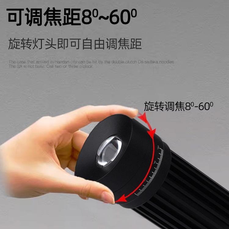 明装轨道射灯无极调焦变焦8度15度高显色餐厅氛围聚光灯10W15W20W