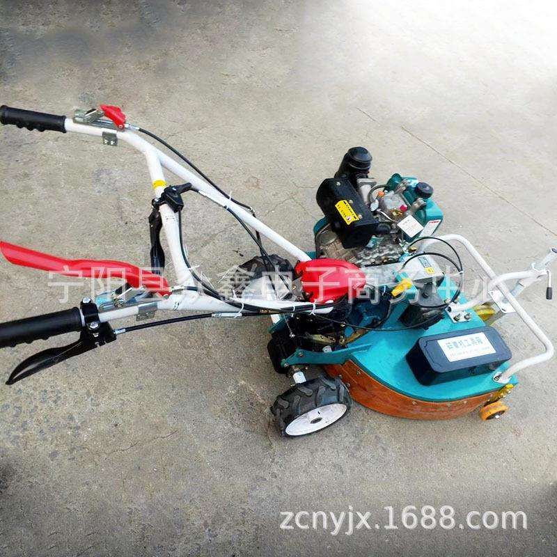 手推自走式锄草机汽油柴油锄草机小型家用果园丘陵用锄草机