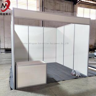 八棱柱展位展览临时隔间床品展示摊位办公隔断展会铝合金直播房间