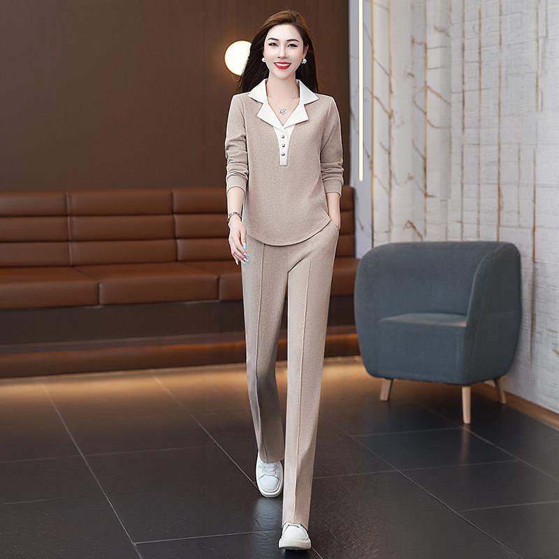 2026春秋季卫衣套装女洋气减龄宽松气质显瘦时尚休闲运动服两件套