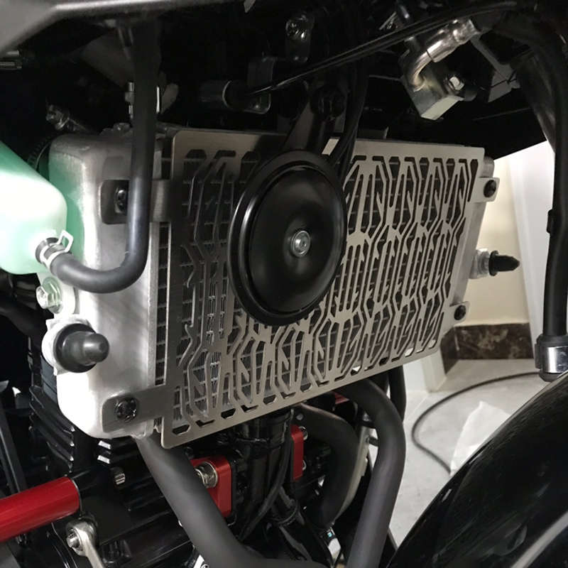 DL250 GW250 GSX250R改装水箱护网 不锈钢水箱防护网防护罩DR300
