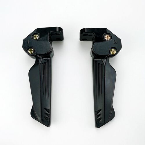 适用博马鸿图脚蹬SMAX宏图机车配件战 狼锐鹰三代目后脚踏铝合金