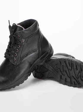 天特33186KV绝缘棉皮鞋防护鞋工作鞋黑色41255