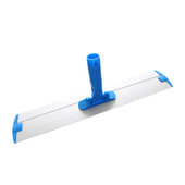 平推尘推铝板 粘扣式 厂家直销 高质铝合金平板拖把配件