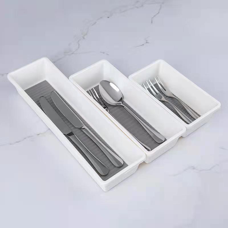 Multi-style and multi-functional kitchen cutlery storage box