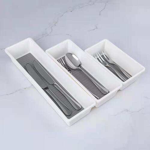 Multi-style and multi-functional kitchen cutlery storage box