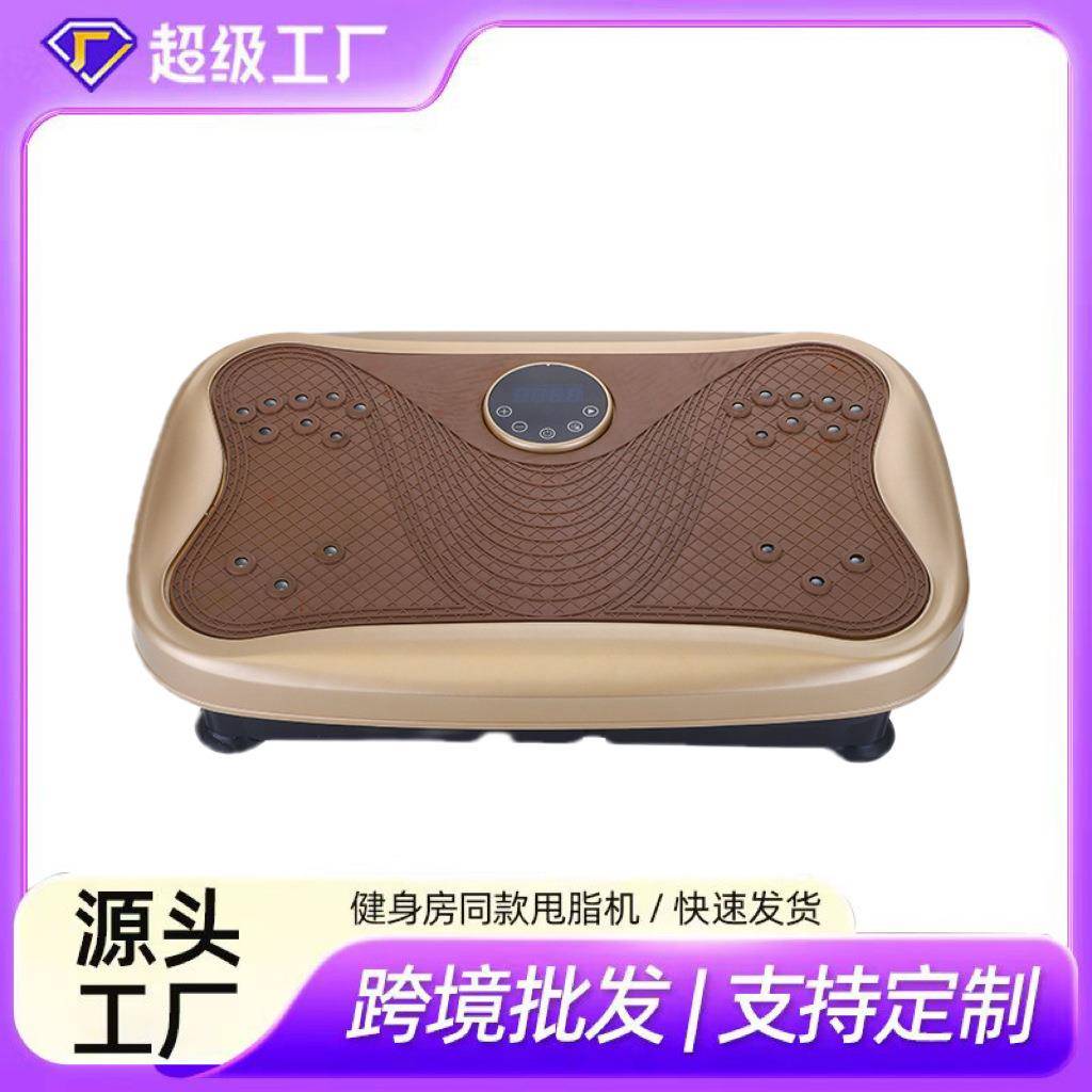 新款家用多功能甩脂机健美震动塑身懒人运动健身器材瘦全身抖抖机